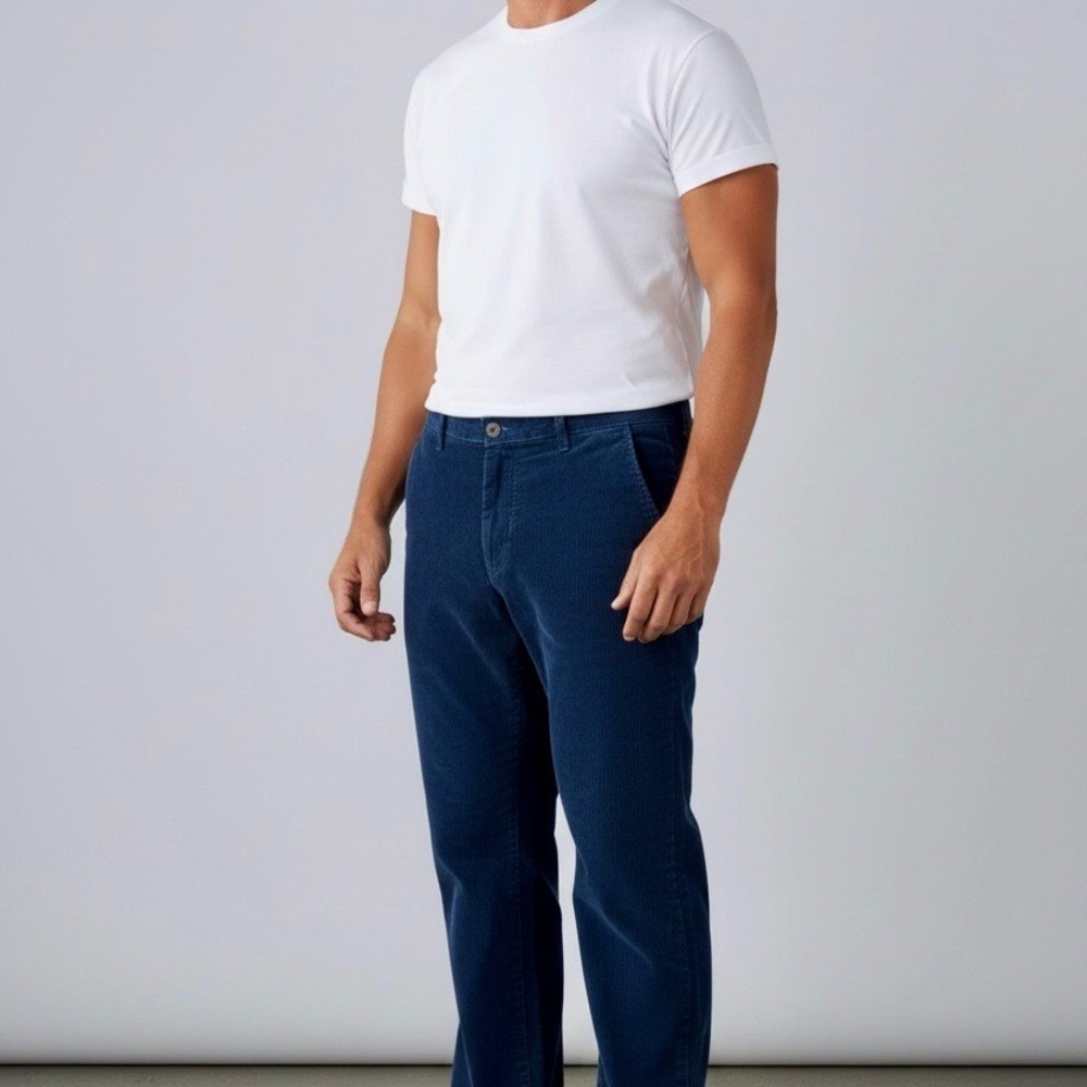 Izod Men's Navy‎ Corduroy Jeans